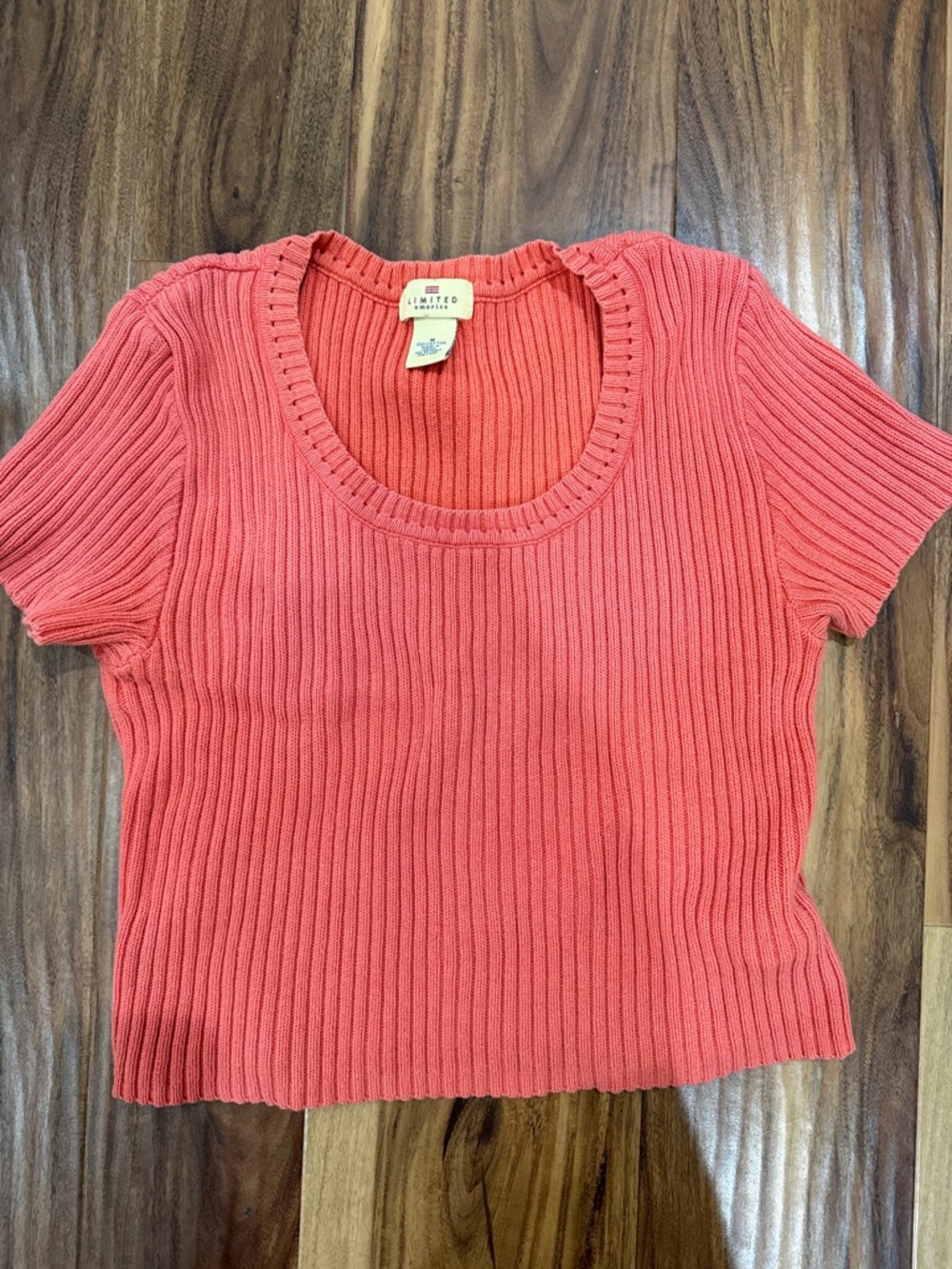 Vintage The Limited Coral Top